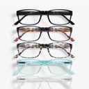 Gaoye Professional Reading Glasses for All Day - Computer Readers with Blue Light Protection - Value Pack,4.0