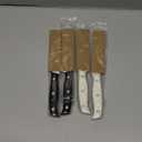 HAMMER IRON ALLEY 4PCS Paring Knife - 4/4.5 inch Fruit and Vegetable Paring Knives - Ultra Sharp Kitchen Knife - Peeling Knives - German Stainless Steel-ABS Handle