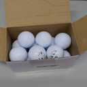 Syhood 12 Pcs Funny Golf Balls Emotion Face Novelty Trick Golf Balls Cute Fun Practice Accessories for Adult All Golfers Christmas Birthday Gifts