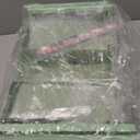 OPNICE Desk Organizers and Accessories, Dual Monitor Stand Riser with Drawer and 2 Pen Holders, Desk Shelf Metal Computer Monitor Stand for Office Workspace Organizers, Desktop Organization (Green Metal)