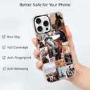 Case for iPhone 16 Pro with Cowboy Art Design,Cowgirl Riding Horse Wild West Scenery Pattern,Trendy Soft TPU Bumper Phone Cover(16pro,Western)
