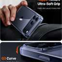 TORRAS for iPhone 17 Pro Case, Beyond Military-Grade Protection, Camera Control Button, DIY Buttons, Slim Thin Shockproof Hard Back Anti-Yellowing Anti-Scratch Phone case for iPhone 17 Pro, Clear