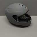 NENKI Full Face Motorcycle Helmet Street Motorbike Helmet with Tail Wing Anti-Fog Pin Visor for Adult Men Women DOT Approved, Grey, Large