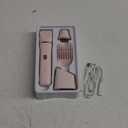 Bikini Trimmer for Women - Painless Electric Razors for Silk Skin,Cordless Body Shaver for Trip,Replaceable Lady Facial Razor, IPX7 Waterproof&Easy Cleaning, Ceramic Blade, USB Charge Dock Pink (2-in-1 Pink)