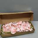 Orchids Artificial Flowers,6PCS Light Pink Tall Fake Flowers 36" Artificial Phalaenopsis Long Stems Silk Orchids for Wedding Party Office Home Dcor (Light Pink)