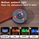 Electric Whiskey Smoker Kit,Cocktail Kit with 6 Flavors Wood Chips, Rechargeable Old Fashioned Smoker Kit Built-in Lighter, Built-in ambient light