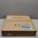 Modern LED Chandelier 1 Ring 19.7in Pendant Lighting for Kitchen Island 50W Dimmable LED Pendant Ceiling Light Black Hanging Light Fixtures with Remote for Kitchen Dining Room Bedroom Living Room