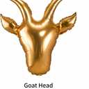 5Pcs Gold Sheep Foil Balloon Set/2 Large Sheep Balloons+ 3 Mini Sheep Head Balloons/Cute Farm Animal Balloons for Baby Shower,New Year, Farm Theme Birthday Party Decorations/Chinese Zodiac Party