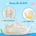 Barerun Toddler Water Shoes Barefoot Kids Water Shoes Boys Girls Aqua Socks Quick-Dry Breathable Toddler Sandals Slip on Indoor Outdoor Walking Shoes for Beach Swim Pool