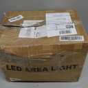 250W Equivalent Barn Light with 29W LED bulb Outdoor Dusk to Dawn Area and Flood Light with Photocell UL Listed LED Security Light for barn Garage Yard Warehouse 4000K 3300LM 120Vac Gray 1Pack