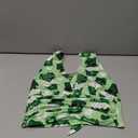 Women Summer Going Out Halter Crop Tank Top (X-Small, Clover Ice Cream)