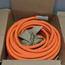 YAMATIC Garden Hose 5/8 in x 75 ft, Ergonomic Swivel Fittings, Burst 600 PSI,Heavy Duty, Flexible and Lightweight Water Hose