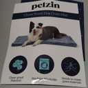 Stoutwool Indestructible Dog Bed - Fluffy Chew Proof Dog Crate Pad - Tough Kennel Pad for Aggressive Chewers - Washable, Ideal for Large Breeds & Fits 42-Inch Crate - 41"x27", Charcoal