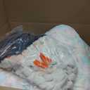 Bedsure ComfyFleece Donut Medium Dog Bed - Washable Faux Fur with Corduroy Fleece & Anti Slip Bottom, Round Pet Bed with Removable Cover, Cream, 30x30x8 inches