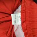 JMIERR Mens Casual Cotton Twill Cargo Shorts Drawstring Classic Chino Stretch Short with 6 Pockets (Red, Size 40)