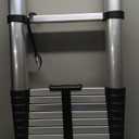 Tough Grade 12.5ft RV Telescoping Ladder | Lightweight Aluminum, Compatible with Lippert On-The-Go Prepped Units, Compact & Secure Locking for Campers & Motorhomes