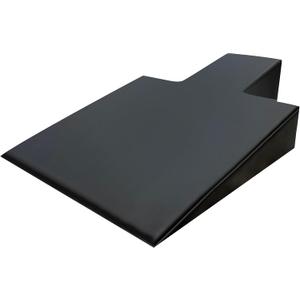 Large Upholstered Wedge for Pilates Reformer Machine, Fitness Equipment for Pilates, Pilates Reformer Accessories for Floor Exercises, Ideal for Home Pilates and Studio Use.