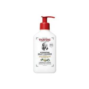 THAYERS Milky Hydrating Face Cleanser with Snow Mushroom, Hyaluronic Acid, Dermatologist Recommended Gentle Facial Wash, Hydrating Skincare for Dry, Sensitive Skin, Paraben Free, 8 FL Oz, Clear