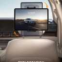 Lamicall Tablet Holder for Car Headrest - [Thick Case Friendly] [360 Rotation] Car Tablet Mount for Backseat, Road Trip Essentials for Kids, for iPad Pro, Air, Mini, Galaxy, Fire HD, 6.1-13" Tablets