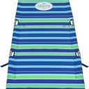 Tommy Bahama Folding Backpack Beach Lounge Chair, 10 in Seat Height, Multi, 72" x 21.75" x 35"