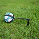 3 in 1 Soccer Training Aid, Inground Soccer Kick Touch Trainer, Hands Free Soccer Kick Trainer and Handle Soccer Kick Trainer for Kids(Fits Ball Size 4 and 5)