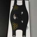 YOEYOU LED Face & Neck Beauty Mask, Red Light Therapy for Face & Neck, 4 Light Modes, Soft Silicone, 348 LEDs, Rechargeable Remote with Timer, Portable Cosmetic Skin Care Device for At-Home Glow