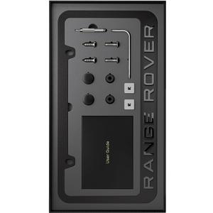 Black License Plate Frames (Metallic)