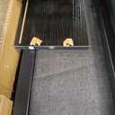 YITAHOME Queen Bed Frame with Storage Headboard, Upholstered LED Platform Bed with Charging Station, Heavy-Duty Metal Slats, No Box Spring Needed, Fast Assembly - Gray (Grey)