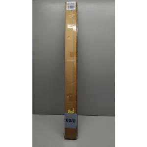 Double Layer Adjustable Crossbar and Hangers for use with Pipe and Drape Kit, 8-10ft Width Silvery