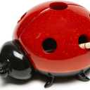 Fantasy Ashtray Ash Holder for Smokers Cigarettes Desktop Decoration Garden Statue Gift Outdoor Lawn Patio Gift for Home Office Balcony Yard Lawn (red)
