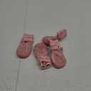 QUMY Dog Shoes for Large Dogs, Medium Dog Boots & Paw Protectors for Winter Snowy Day, Summer Hot Pavement, Water-Resistant in Rainy Weather, Outdoor Walking, Indoor Hardfloors Skid-Resistant Sole (Size 4: 2.2''x2.6''(W*L) (Pack of 4))