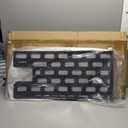 Lcojicep Tailgate Molle Panel Compatible with Toyot@ Tacoma 2016-2022 Truck Tailgate Bed Molle Panel,Rear Storage Organizer Cargo Shelf Rack Protector Accessories