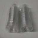 100 Pack 9 oz Clear Plastic Cups, Sturdy & Food Safe Disposable Plastic Cups for Wine Cocktail Punch