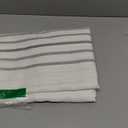 jinchan Grey and White Shower Curtain for Bathroom Modern Farmhouse Striped Waterproof Fabric Shower Curtain Set with 12 Hooks Machine Washable 70x72 Inches