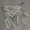 Raycare 12 Pcs Christmas Window Candles with 6 Hour Timer with Suction Cups, Double Brightness Flameless Taper Candle Battery Operated, LED Candle Sticks for Window Christmas Holiday Decoration