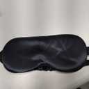 Umisleep Sleep Mask for 100% Pure Mulberry Silk, 22 Momme 6A Soft Eye Masks for Sleep, Adjustable Sleep Masks for Women Men, Light Blocking Sleeping Mask, Silk Eye Mask for Sleeping, Blindfold, Black