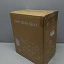 Baby Bath Seat for Babies 6 Months & Up - Bathtub Seats for Babies Sitting Up with Rinse Cup, Non-Slip, Comfortable, Infant Bath Essentials Gray (GREY)