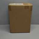 Bathroom Trash Can with Lid, 8L/2.1 Gallon Beige Trash Can Small Garbage Can with Press Top Lid Slim Stainless Steel Garbage Can with 100 Counts Trash Bags for Bathroom Bedroom Kitchen Office Toilet