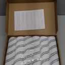 Amazon Basics Microfiber Paint Roller Covers for Painting Walls, Smooth Finish, Washable, 9" x 3/8", 6-Pack