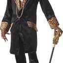 California Costumes Men's Supa Mac Daddy Costume (Medium, Black)