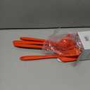 GIR: Get It Right 5-Piece Silicone Essentials Kitchen Utensils Set - Ladle, Spatula, Flip, Spoon & Spoonula - Non-Toxic Cooking Utensils for Nonstick Cookware, Cooking and Baking - Fire Red