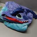 COSUSKET Snug Fit Unisex Adult Onesie Pajamas, Flannel Cosplay Animal One Piece Halloween Costume Sleepwear Homewear (XX-Large, Light Blue)