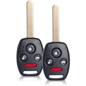 MechanMagic Key Fob Remote Replacement Fits for Honda Pilot 2009 2010 2011 2012 2013 2014 2015/ Accord Sedan 2008-2012 KR55WK49308 Keyless Entry Remote Control 35118-TA0-A00(Pack of 2)