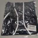 BMJL Womens Blouses Dressy Casual Short Sleeve Shirts Work Business Outfit Trendy Summer Tops (Black, XL)