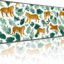 Tiger Large Mouse Pad Gaming Desk Mat for Computer Keyboard Pads Waterproof Mouse Mats Home Work Office