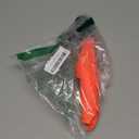 Golf Cart Flag 8.6 x 11.8 Inches Orange Safety Flag with Reflective Strips and PVC Flagpole