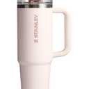 STANLEY Quencher ProTour Flip Straw Tumbler with Leakproof Lid 30 oz | Built-in Straw and Handle | Cup Holder Compatible for Travel | insulated Stainless Steel Cup | BPA-Free | Rose Quartz