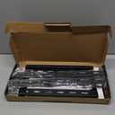 UL Listed Fixed TV Wall Mount for 37-86 Inch Screens, Low Profile TV Mount Fits 16", 18", 24" Studs, Wall Mount Bracket with Quick Release Lock, Max VESA 600x400mm, Holds up to 132 lbs by USX STAR