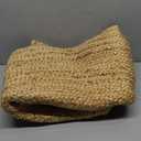 Jute Braided Area Rug, 4 feet Round Jute Braided Rug, Stain Resistan Natural Handmade Circle Boho Area Rug for Entryways, Living Room, Bedroom, Farmhouse Vintage Decor, Reversible Rug