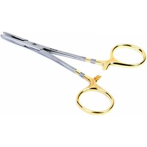 Dr. Slick Clamp, 5-1/2", Gold Loops, Straight